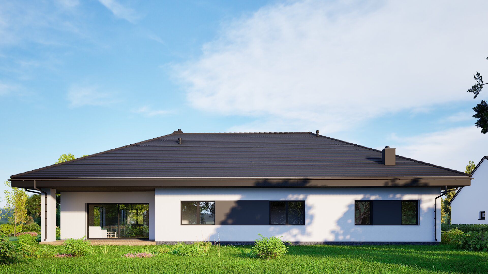 Dom jednorodzinny parterowy-3