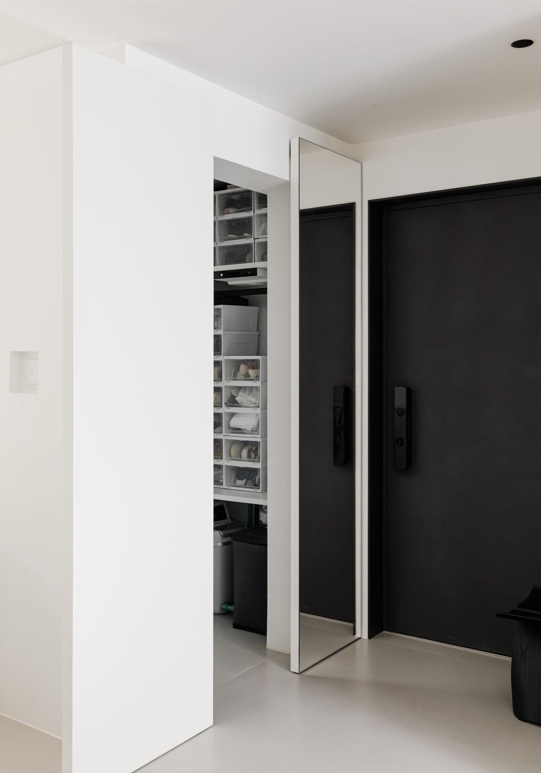 极简黑白 90㎡家居设计-5