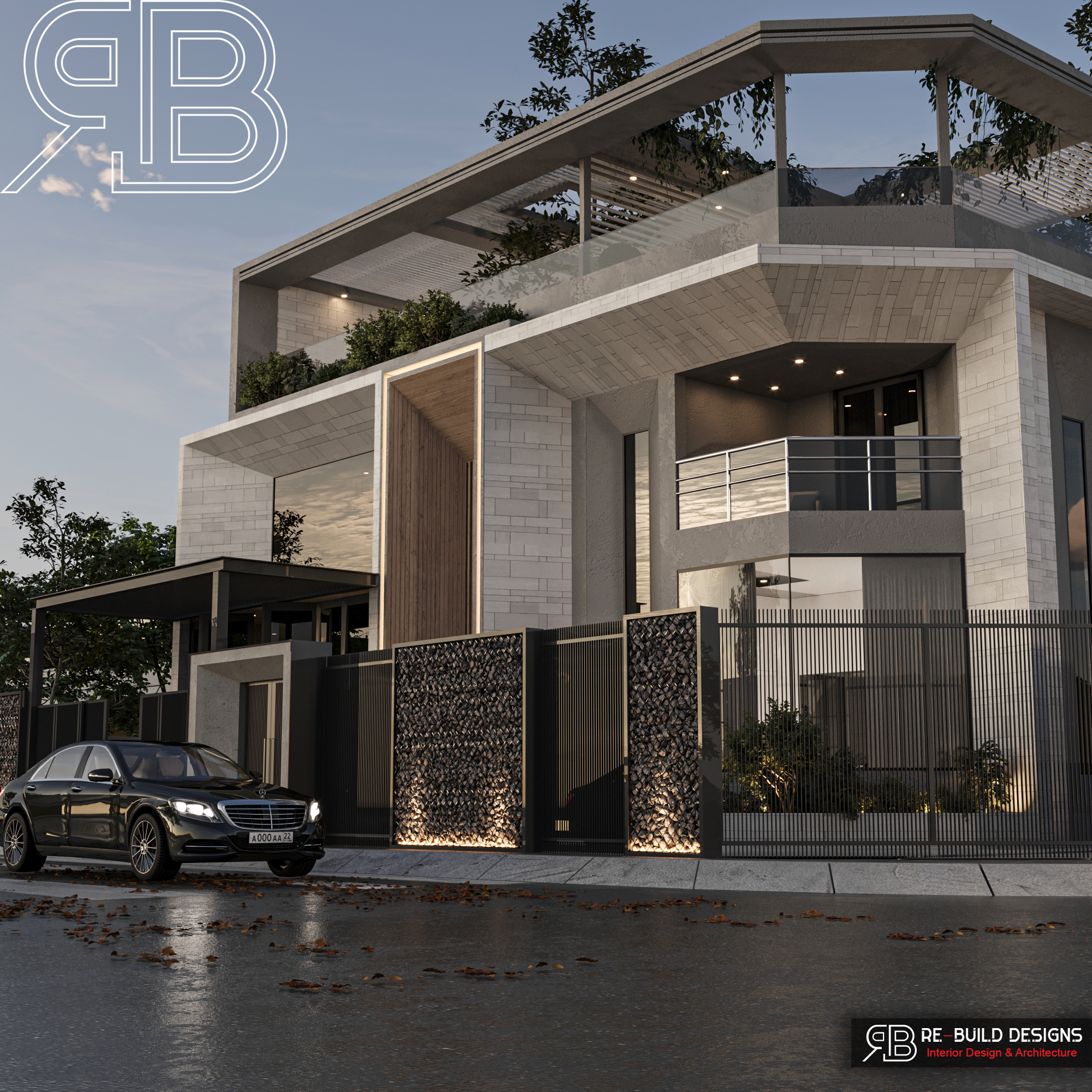 EL EHSAA VILLA丨沙特阿拉伯利雅得丨REBUILD DESIGNS-9