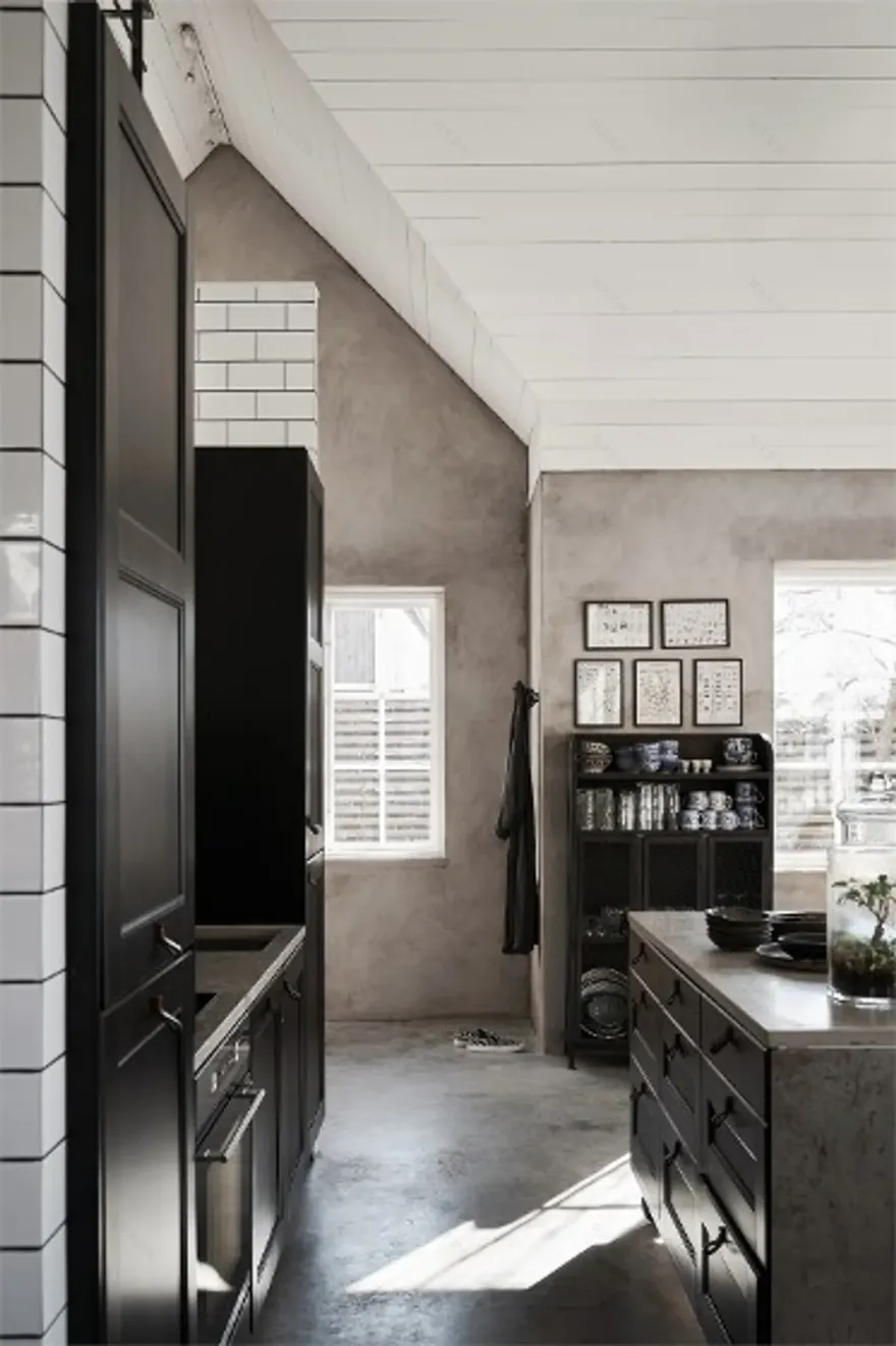 瑞典 90m2 乡村别墅的惊喜内饰-8