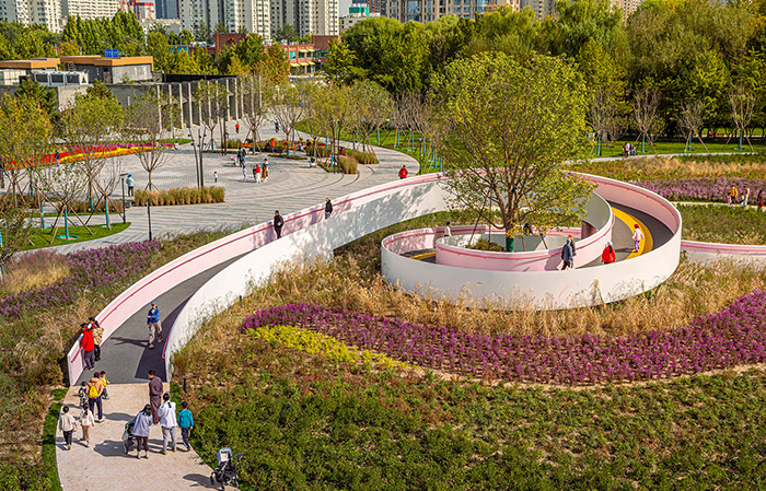 花漾之境:北小河公园樱花谷环境改造提升设计丨中国北京丨埊木设计（CAFA·A城市艺术创新中心）-4