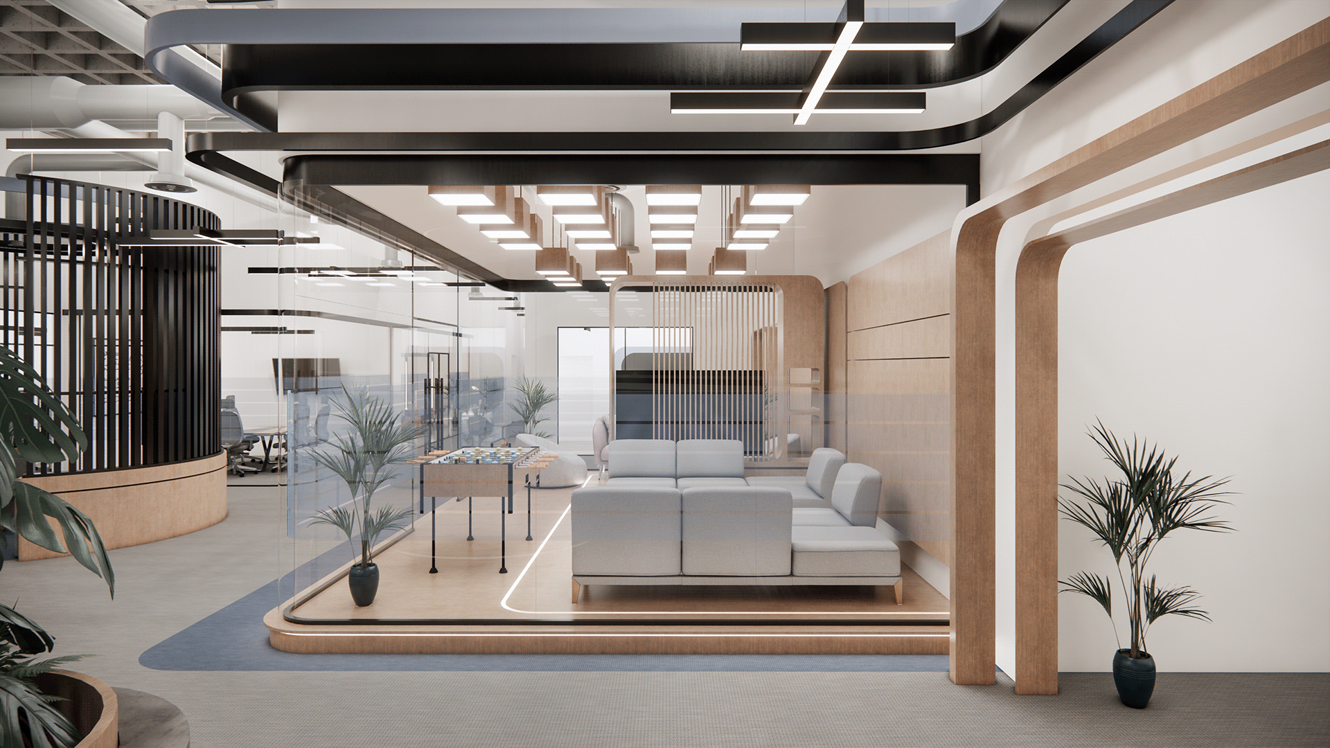 联合办公，Modern-Industrial Office Design-18