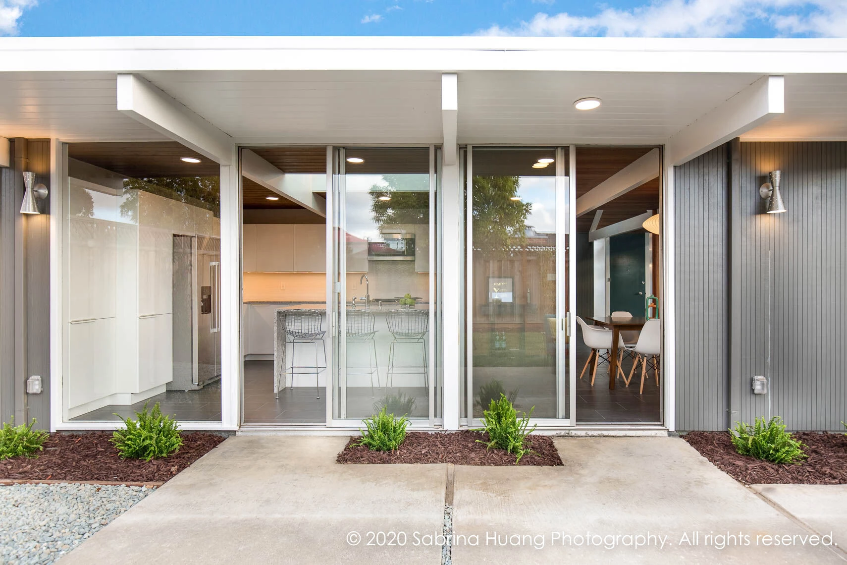 加州 Foster City Eichler 住宅现代升级-19