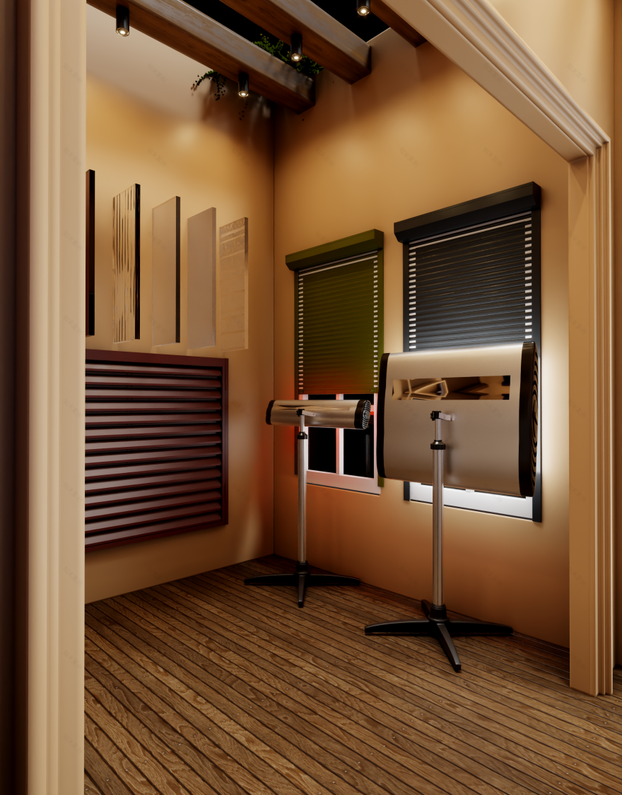 Shark shutter booth(鲨鱼百叶窗互动展位)-9