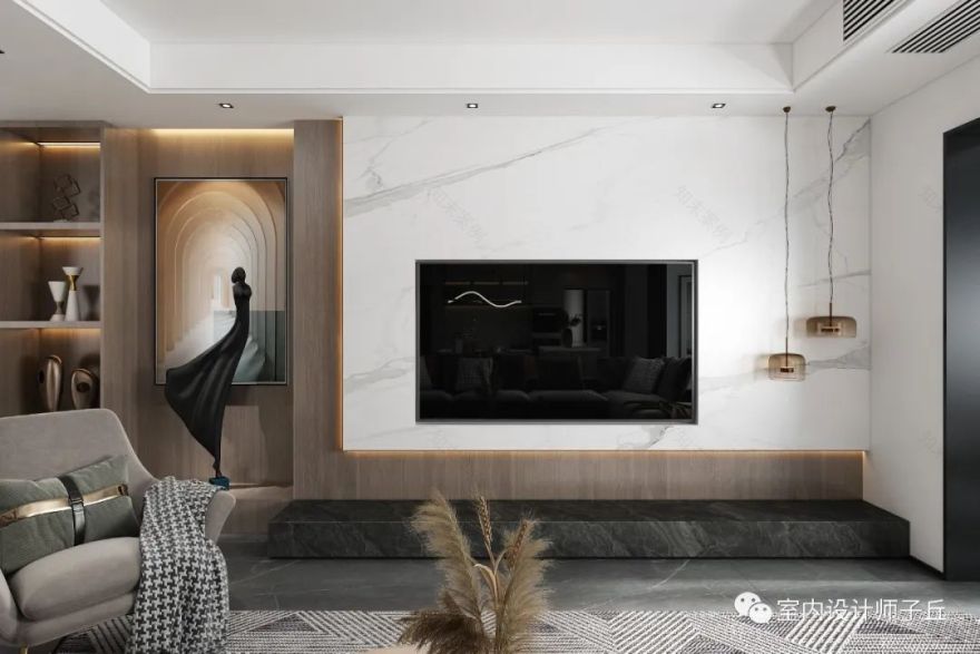 中南海棠集别墅设计丨王兴波-23