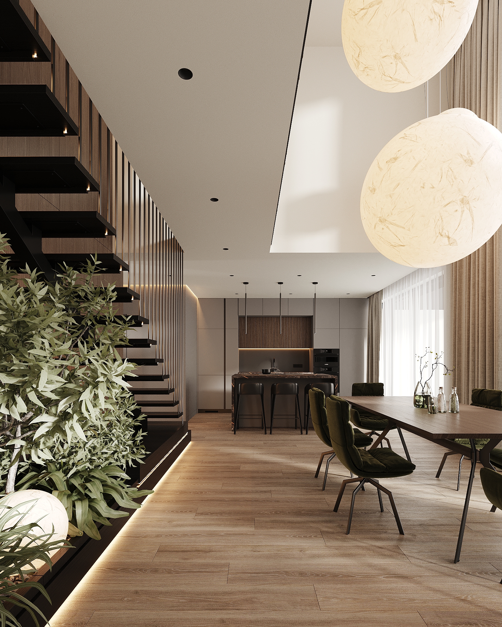 现代两层公寓设计丨德国丨Bodes studio-11