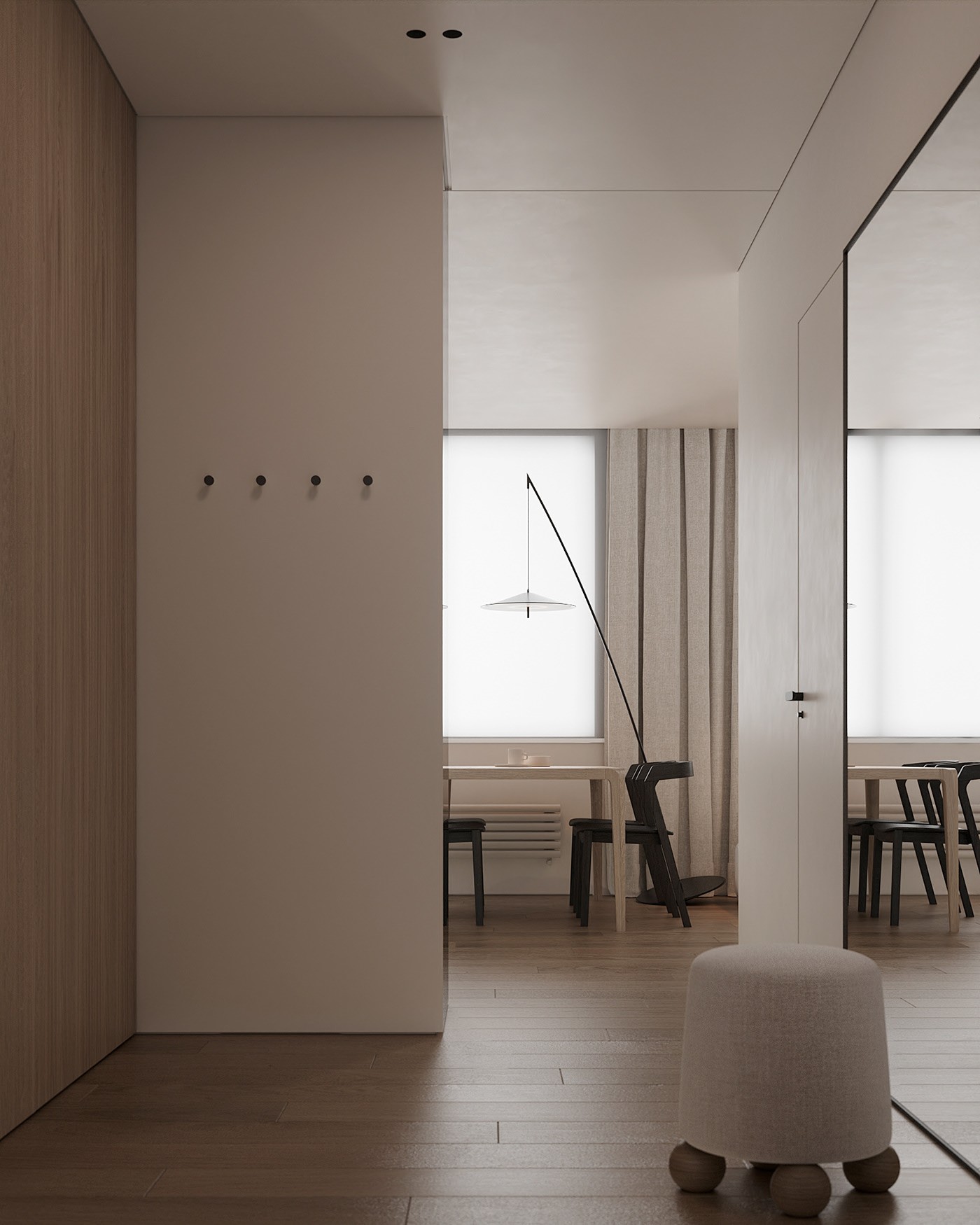 治愈系原木空间  柔和的极简主义-8