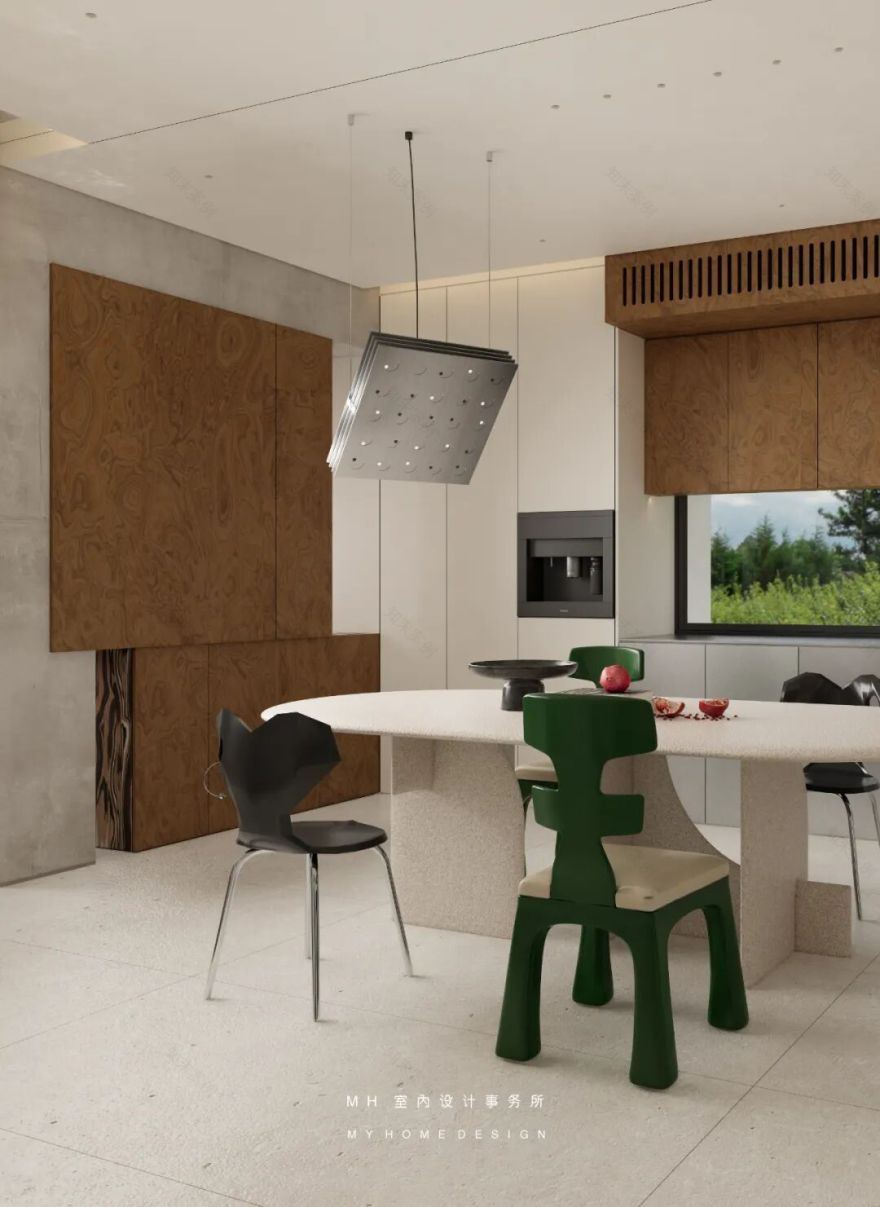 【首发】MH设计新作:自由·归属▏当代豪宅的极简艺术,让生活更有腔调-73