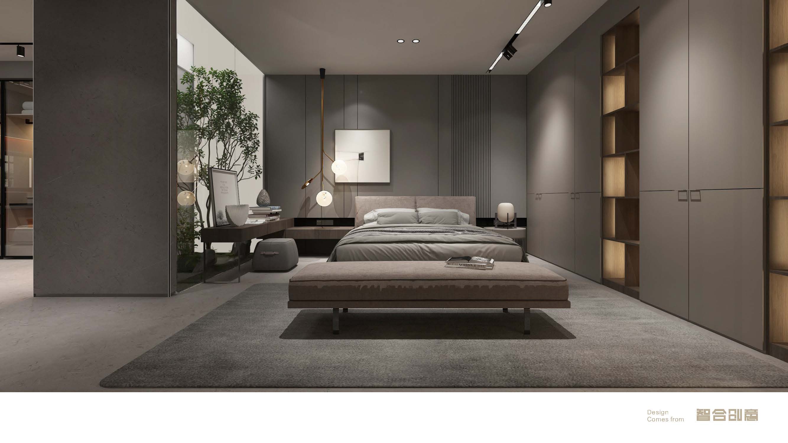 展厅设计 | 隔而不断的通透，藏着高级的秩序感-16