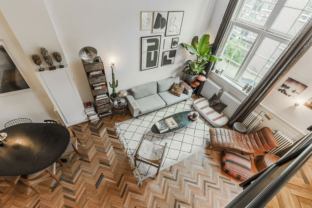 阿姆斯特丹双层阁楼 | 绿意盎然的孩子房-1