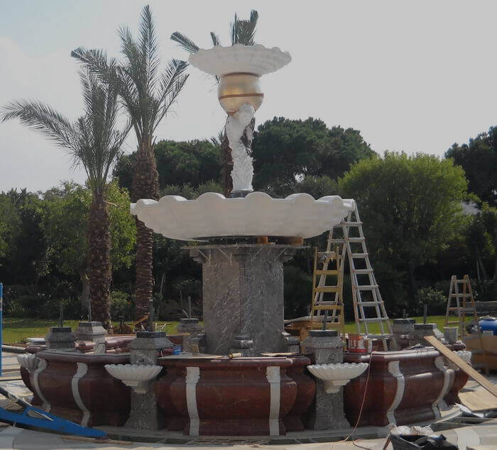 Scultura Atlante tuttotondo in marmo Bianco Carrara | Arte2000-48