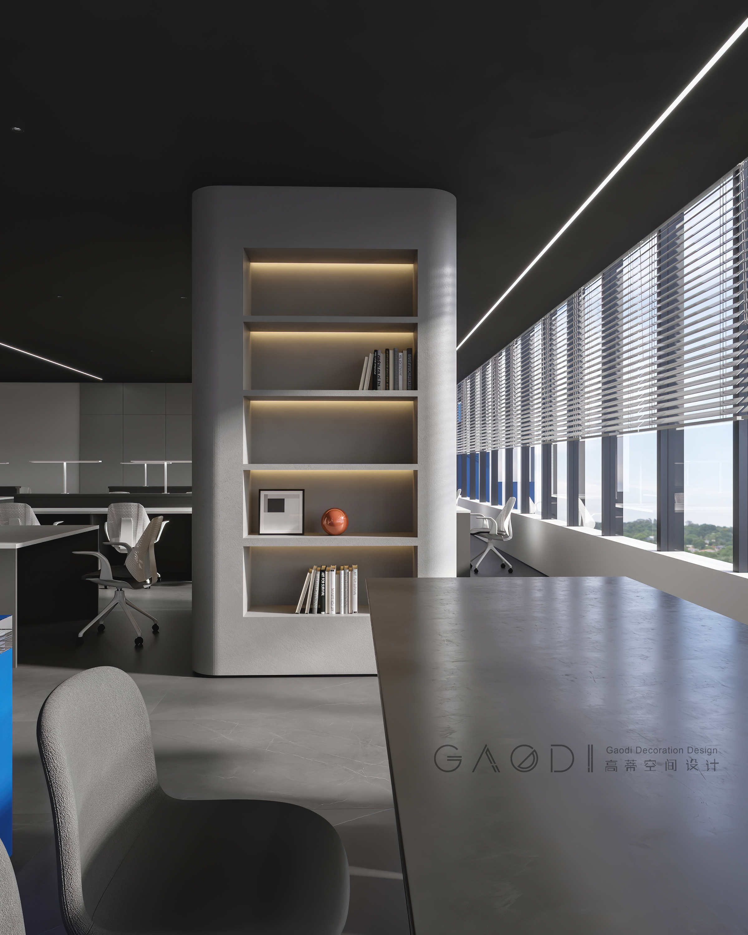 现代办公室丨中国浙江丨高蒂设计-9