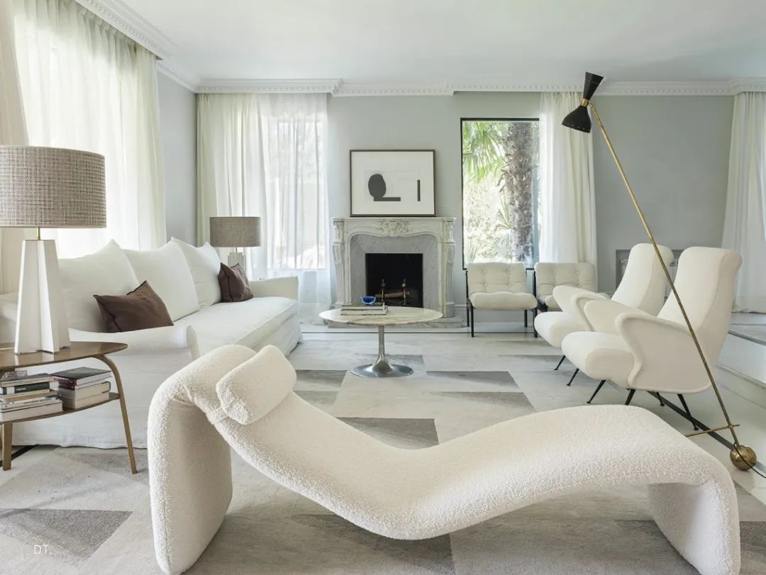 马德里现代住宅 | 黑白永恒经典，东方山水意境-6