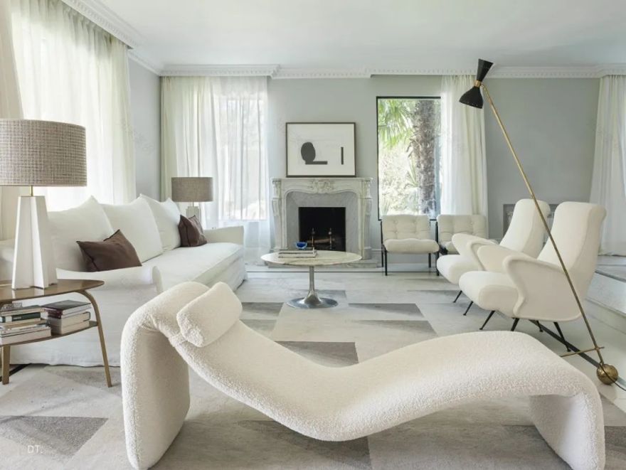 马德里现代住宅 | 黑白永恒经典,东方山水意境-6