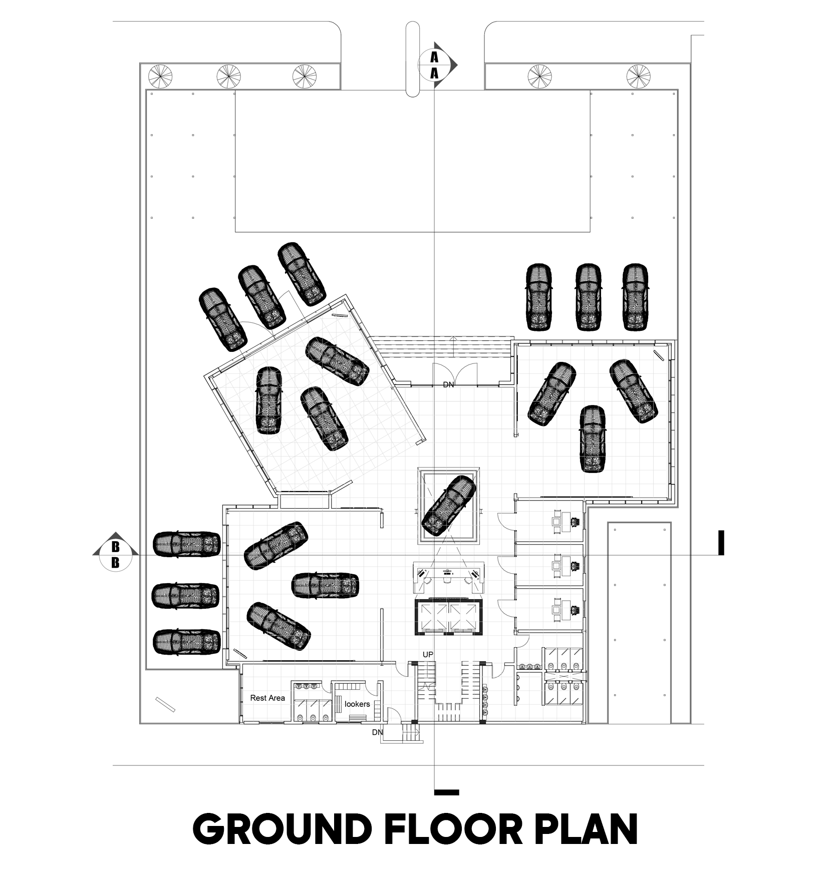 阿斯尤特汽车展厅-2