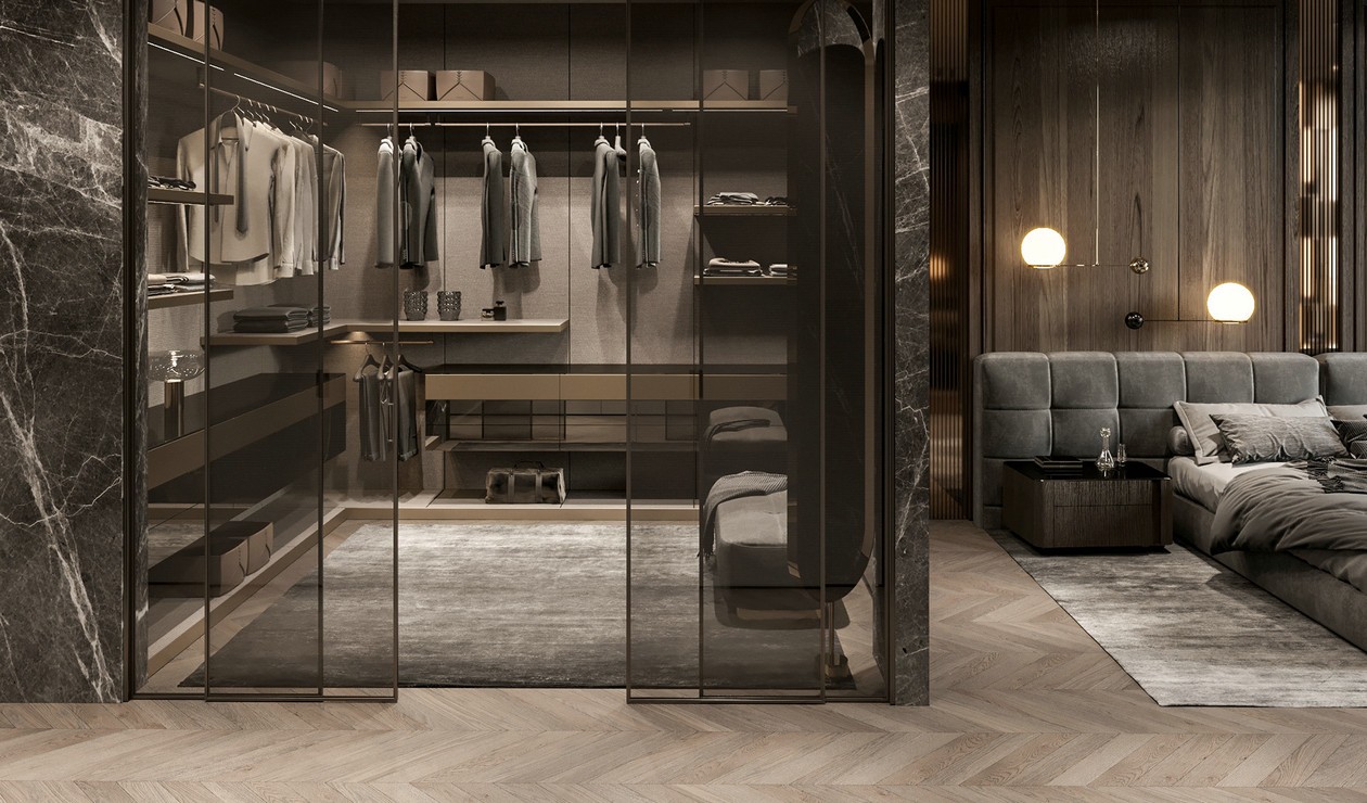 金属与大理石 打造出精致奢华的住宅-10