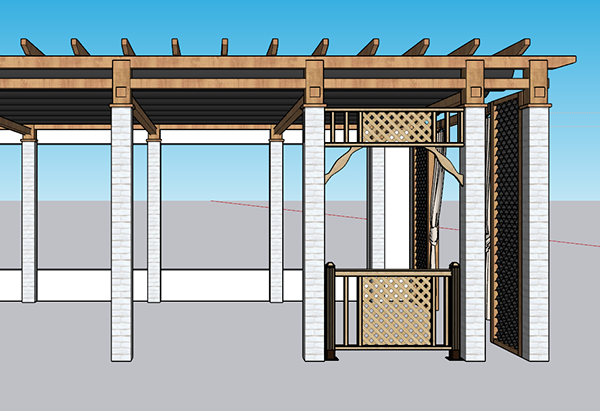 Shop drawings for a hotel restaurant-6