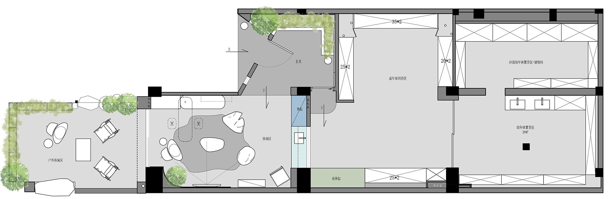 爬宠店·Sign Of Gecko丨中国杭州丨尔景空间设计-8