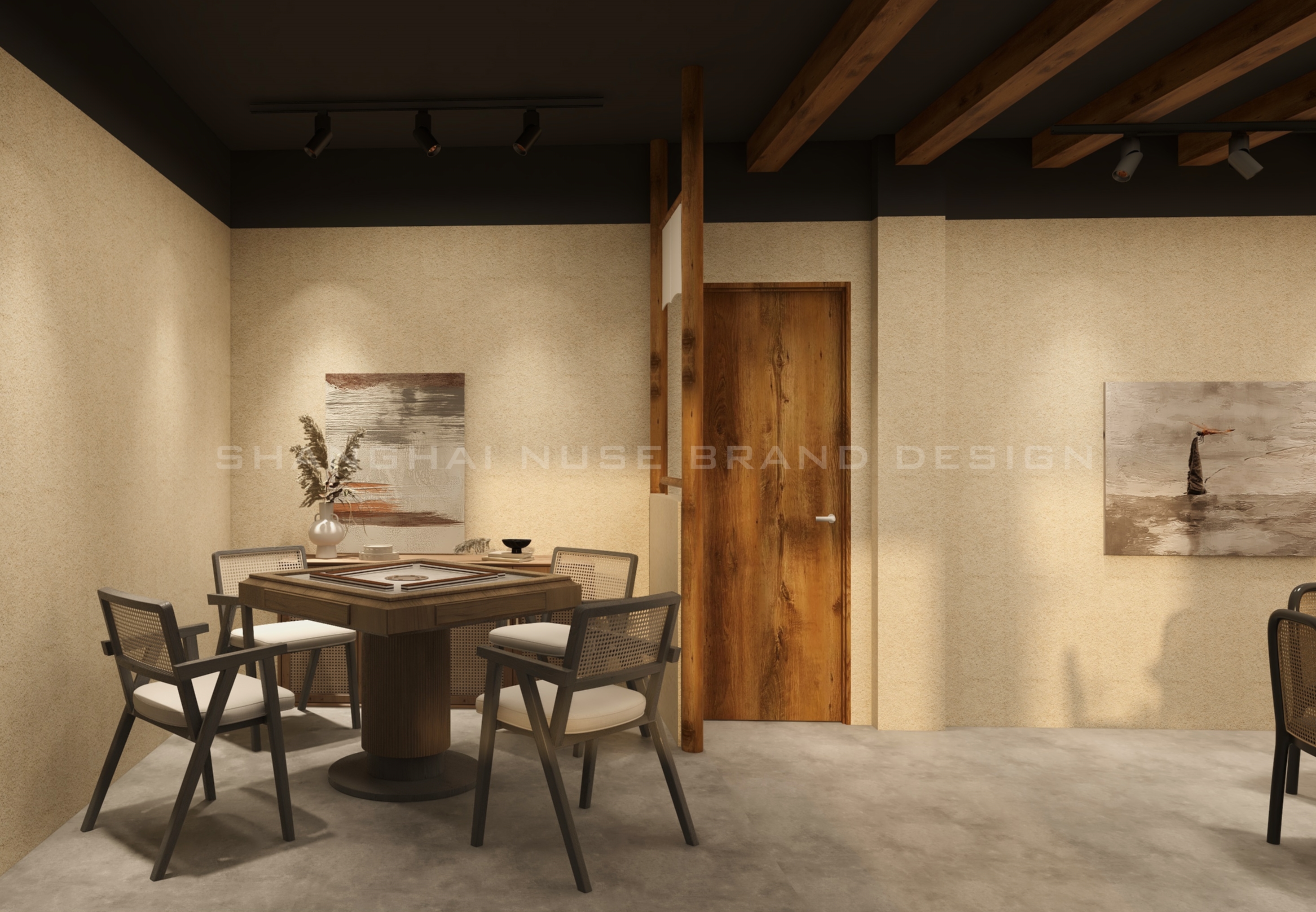 治愈系乡野烤肉空间丨木村空间设计有限公司-47