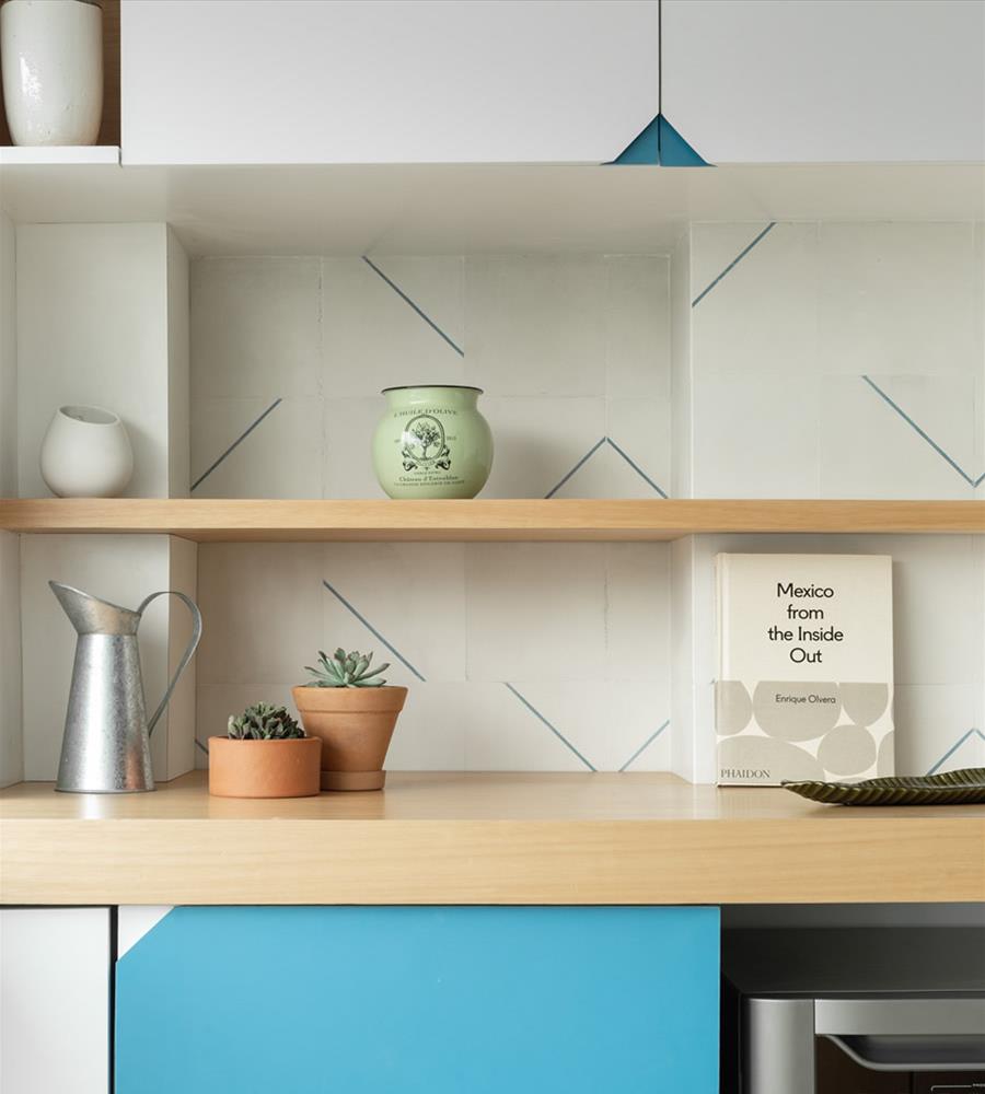 巴西 SP 公寓 | 极简线条与色彩的完美融合-7