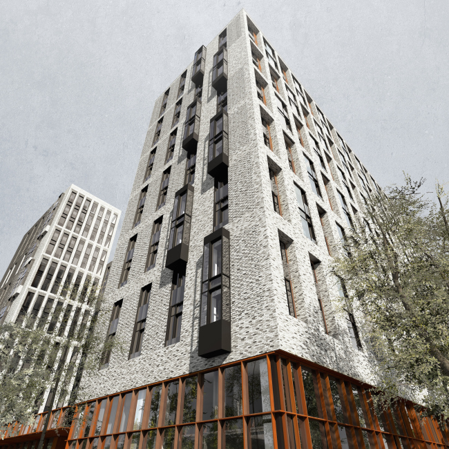 “Дом у причала”（“ЗилАрт”住宅综合体部分地块）丨Сергей Скуратов ARCHITECTS-75