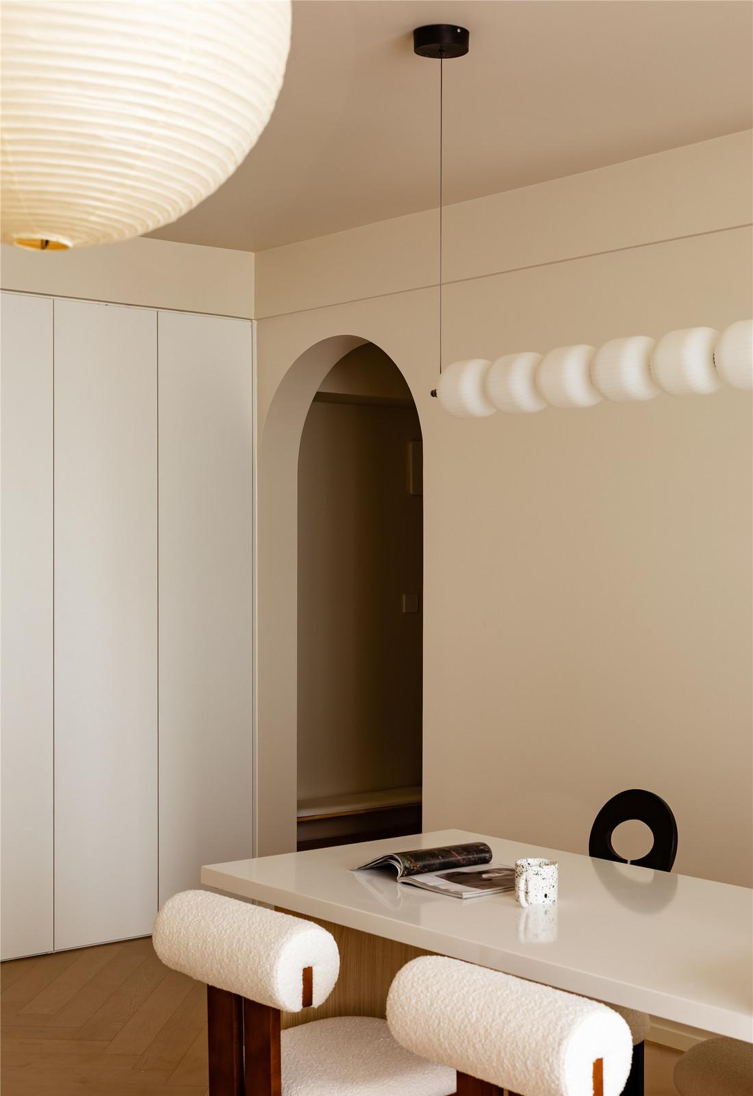 软糯奶油风小户型住宅设计-13