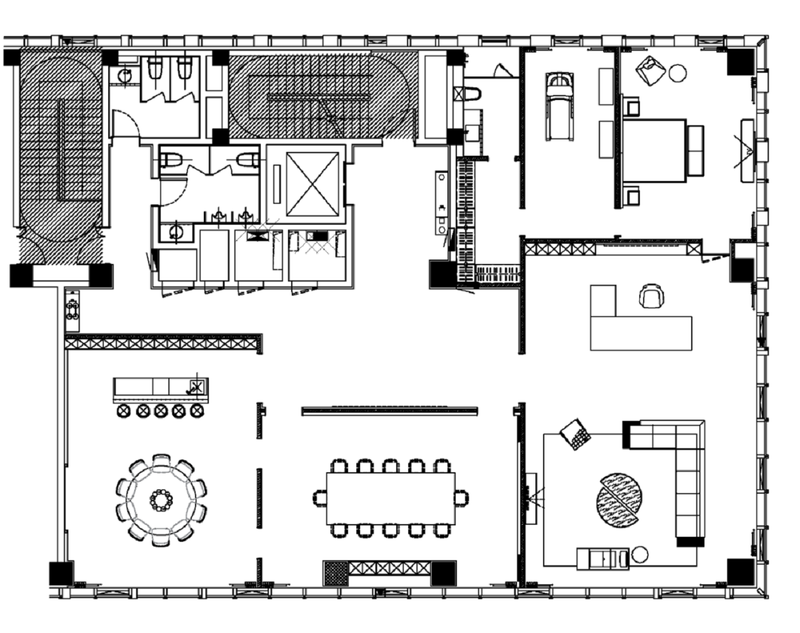 嘉伟宝龙总裁私享会所——艺术与商务的完美融合-20