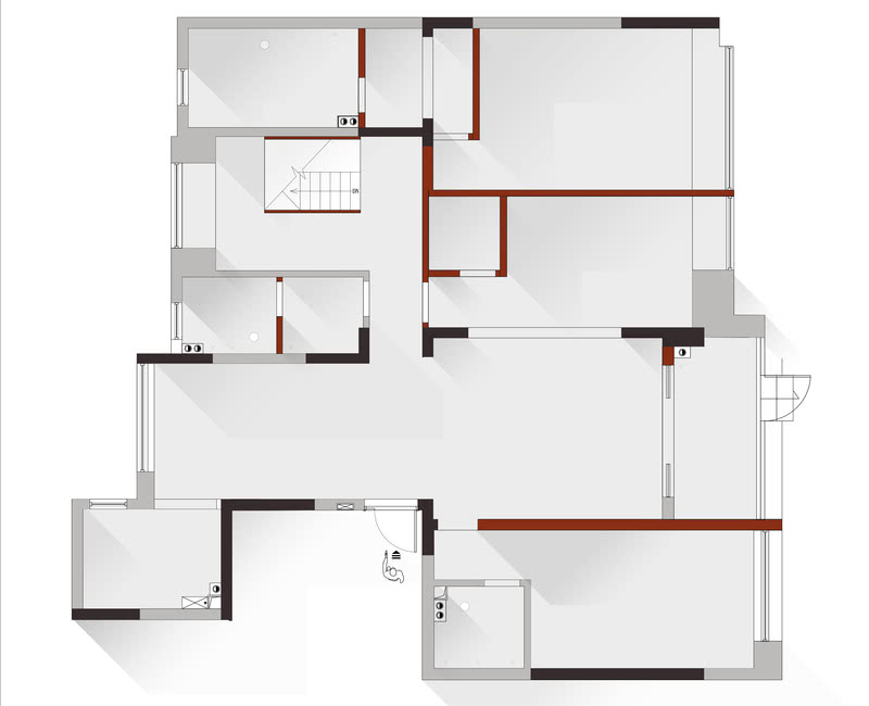 麻吉家装定制 · 多层复式光影空间-5