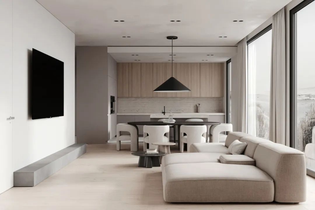 78㎡极简温暖公寓丨Lika Shakhnazarian-38