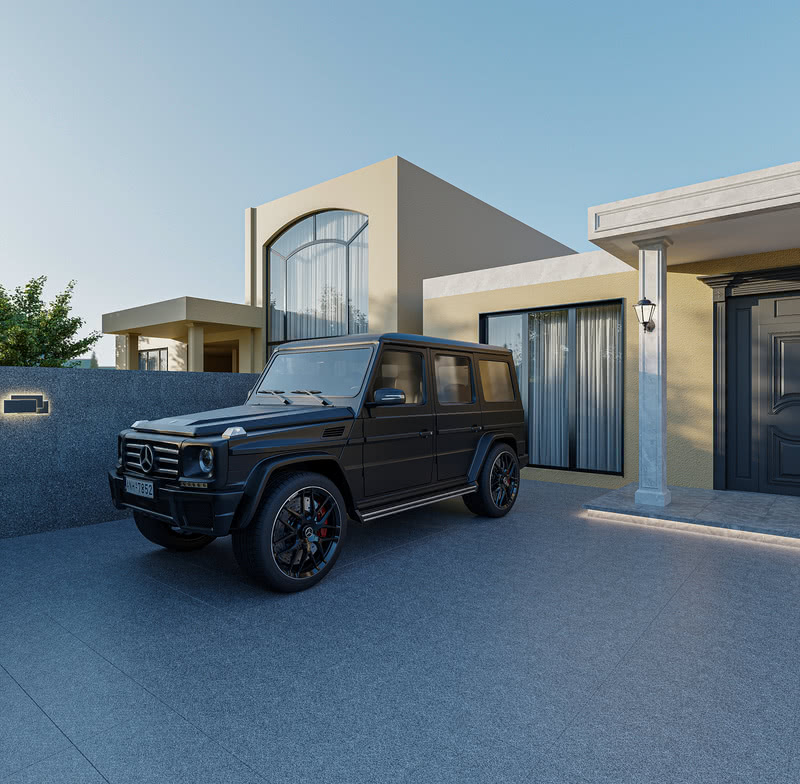 贵阳恒大新世界 800 平米别墅中式风格设计丨中国贵阳丨贵州諾克设计有限公司-15