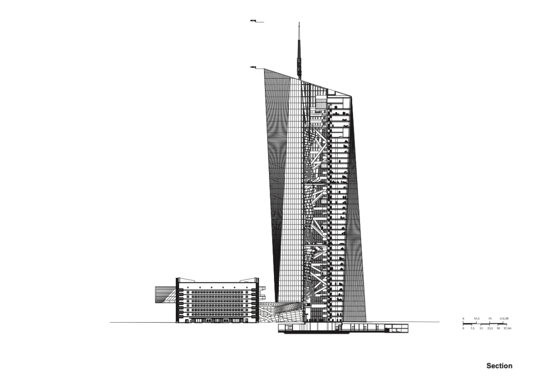法兰克福欧洲中央银行大厦丨德国法兰克福丨蓝天组-60