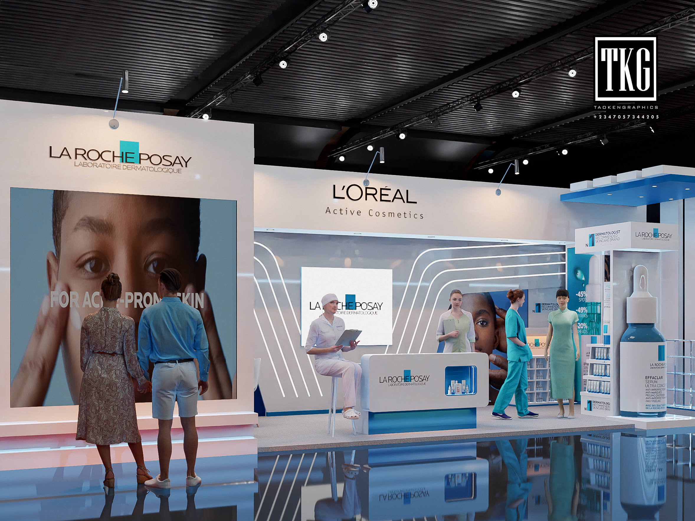LOREAL ACTIVE COSMETICS (CERAVE & LAROCHE )BOOTH-0