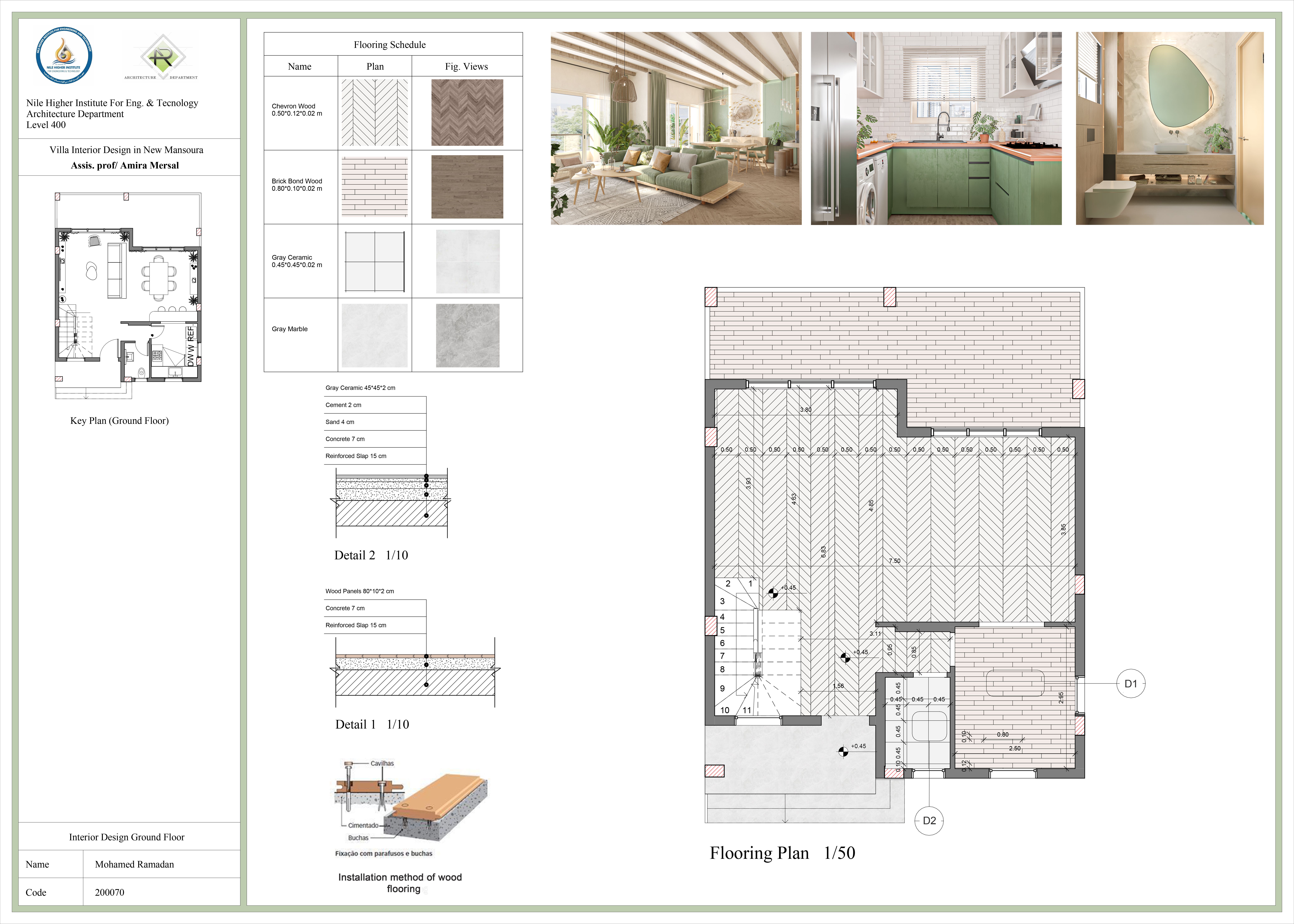 Interior design project | villa in New Mansoura-7