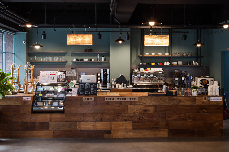 首尔 30 坪现代咖啡厅设计案例-2