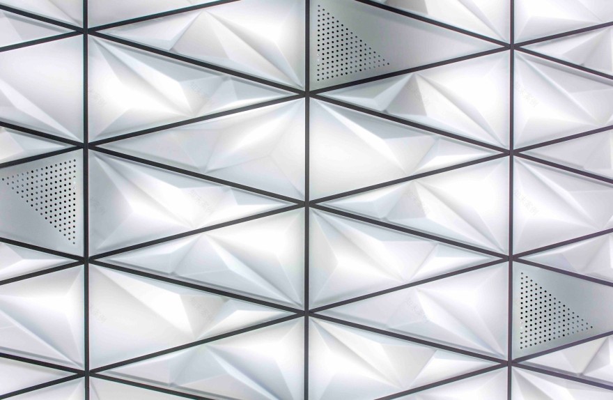 加州牙科办公室 | 隐藏的吊顶艺术-18