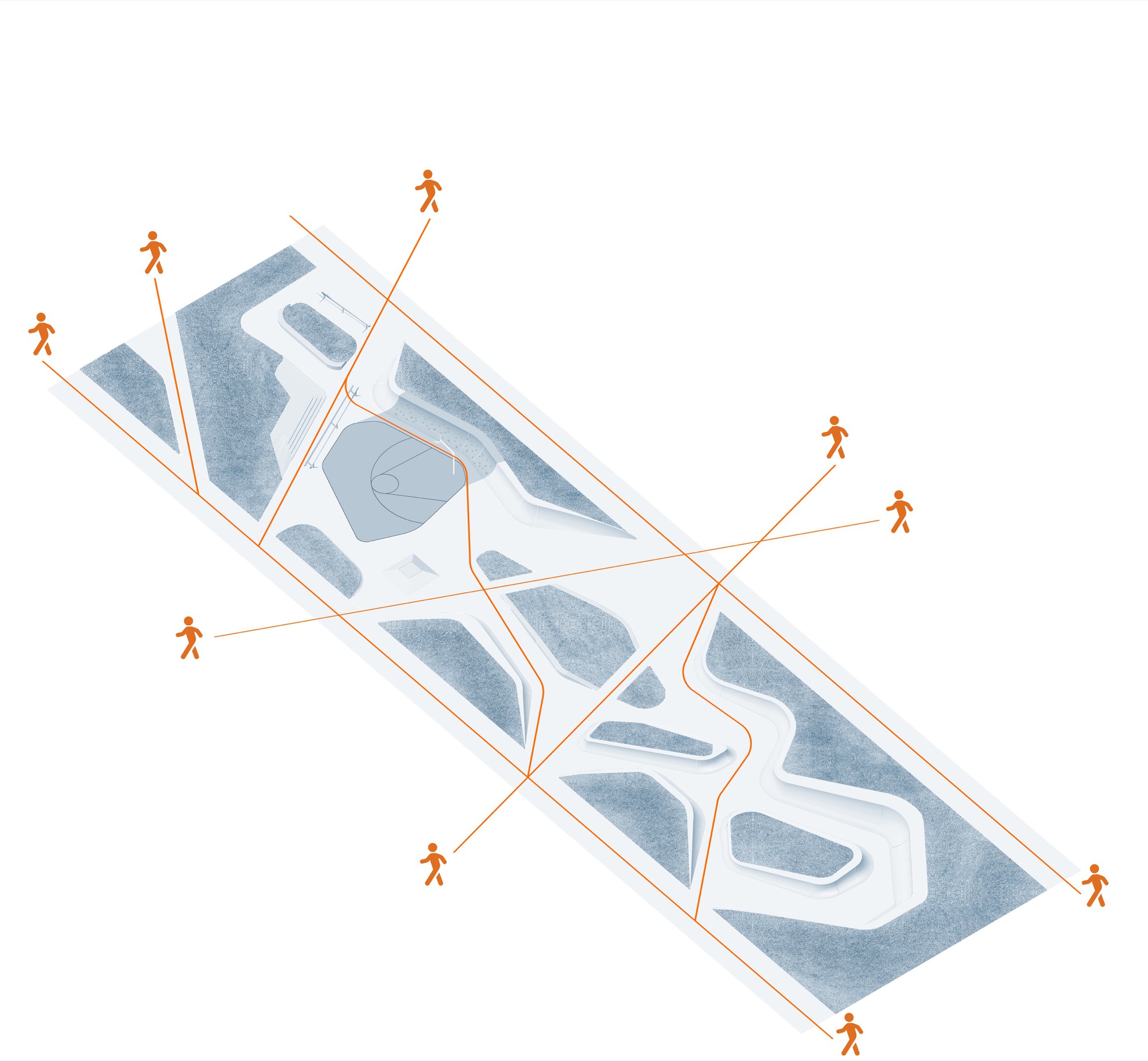 斯特拉普拉日滑板公园丨法国丨Espace Libre-36
