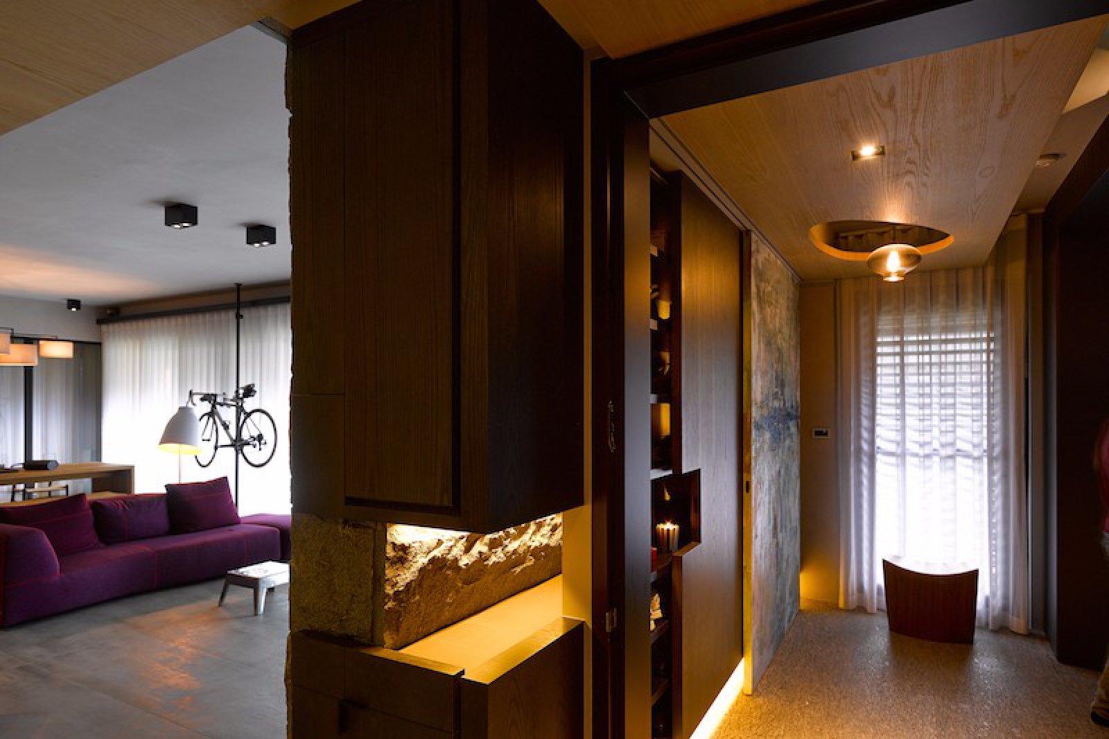 台北230m²一分三住宅设计-40