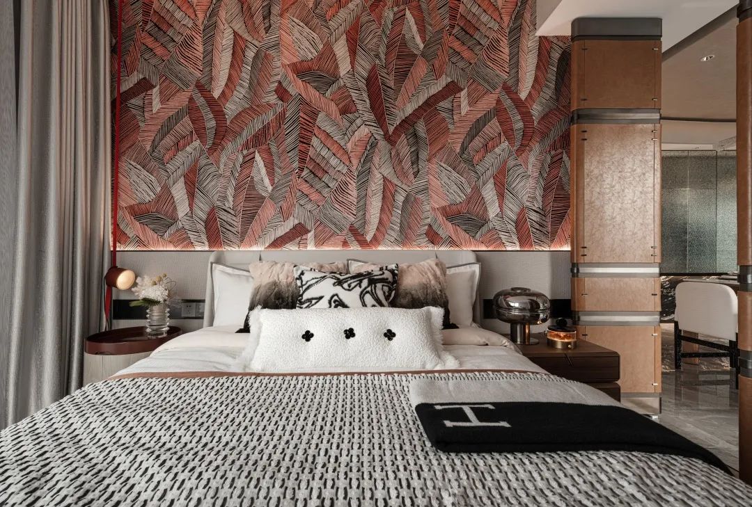 风华万象，经典爱马仕诠释现代轻奢大宅 | 自在设计-44