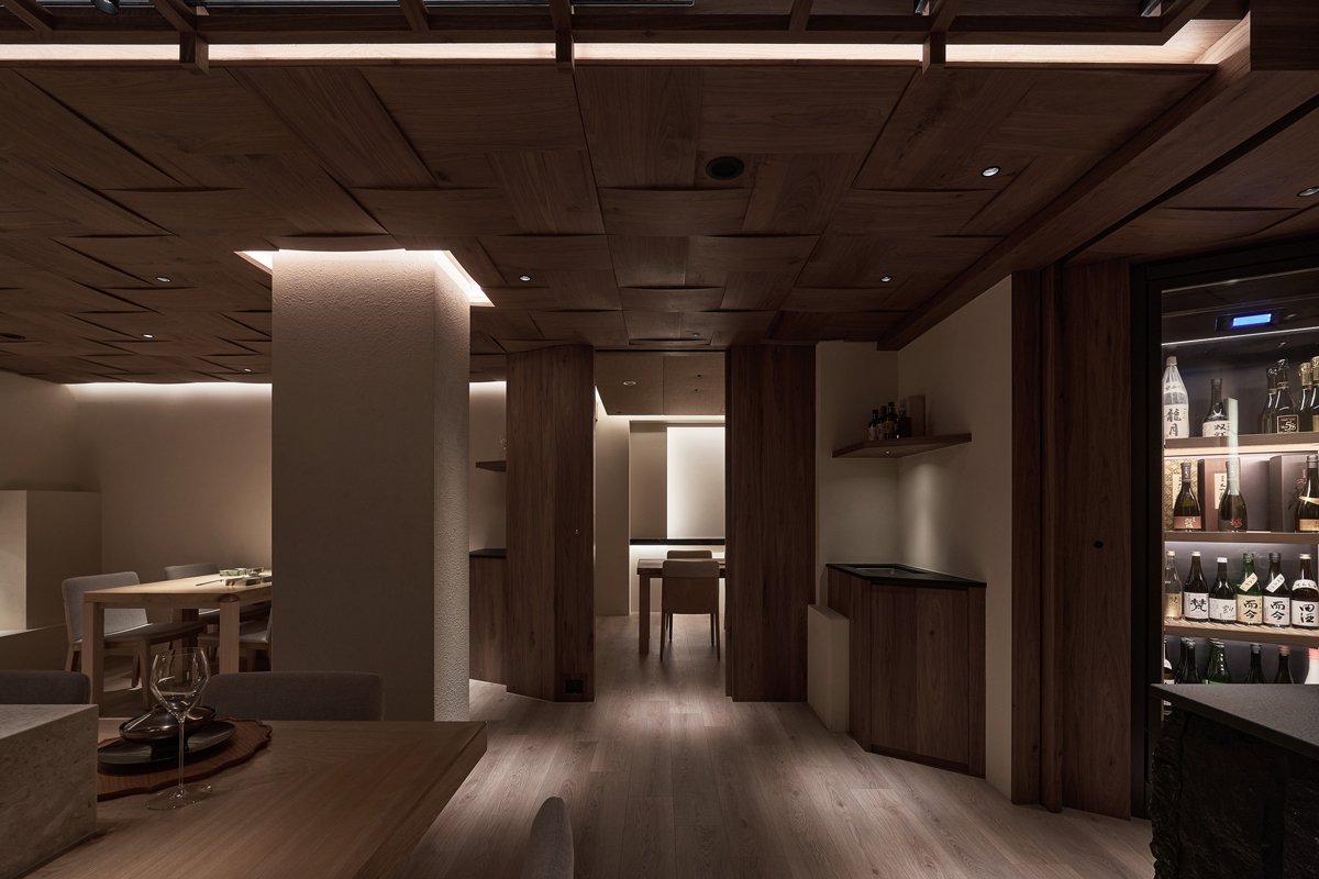 街區中的一隅秘境：演繹沈浸式現代日式美學，開啟五感饗宴的割烹料理空間 —「掬·Kiku」 — Hey!Cheese-10