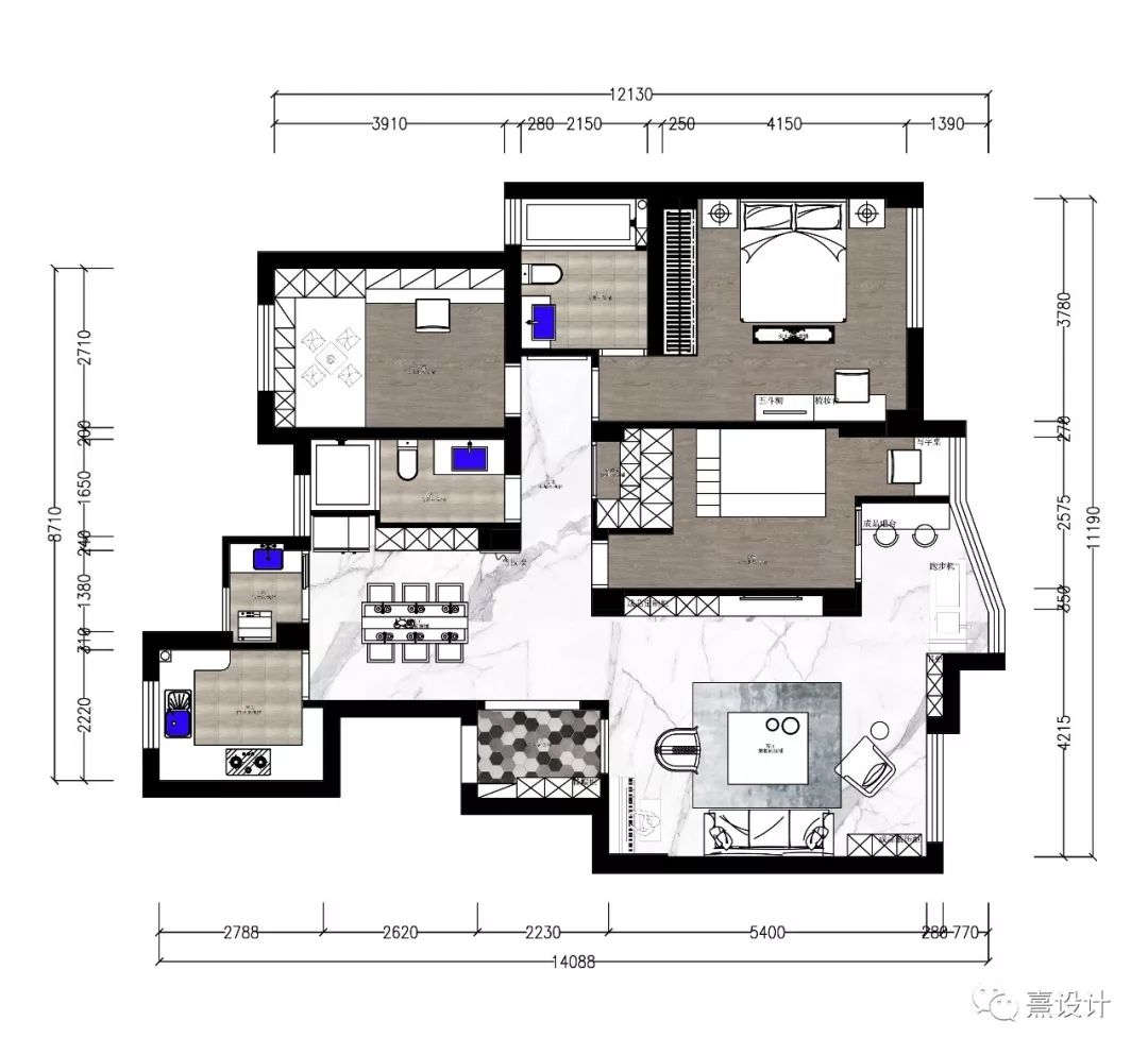 盐系工业雅痞风,95 后小夫妻的梦想之家-8