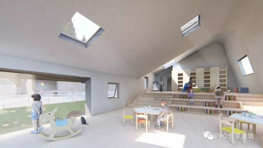 甘肃天水山坡幼儿园——与自然共融的成长空间-64