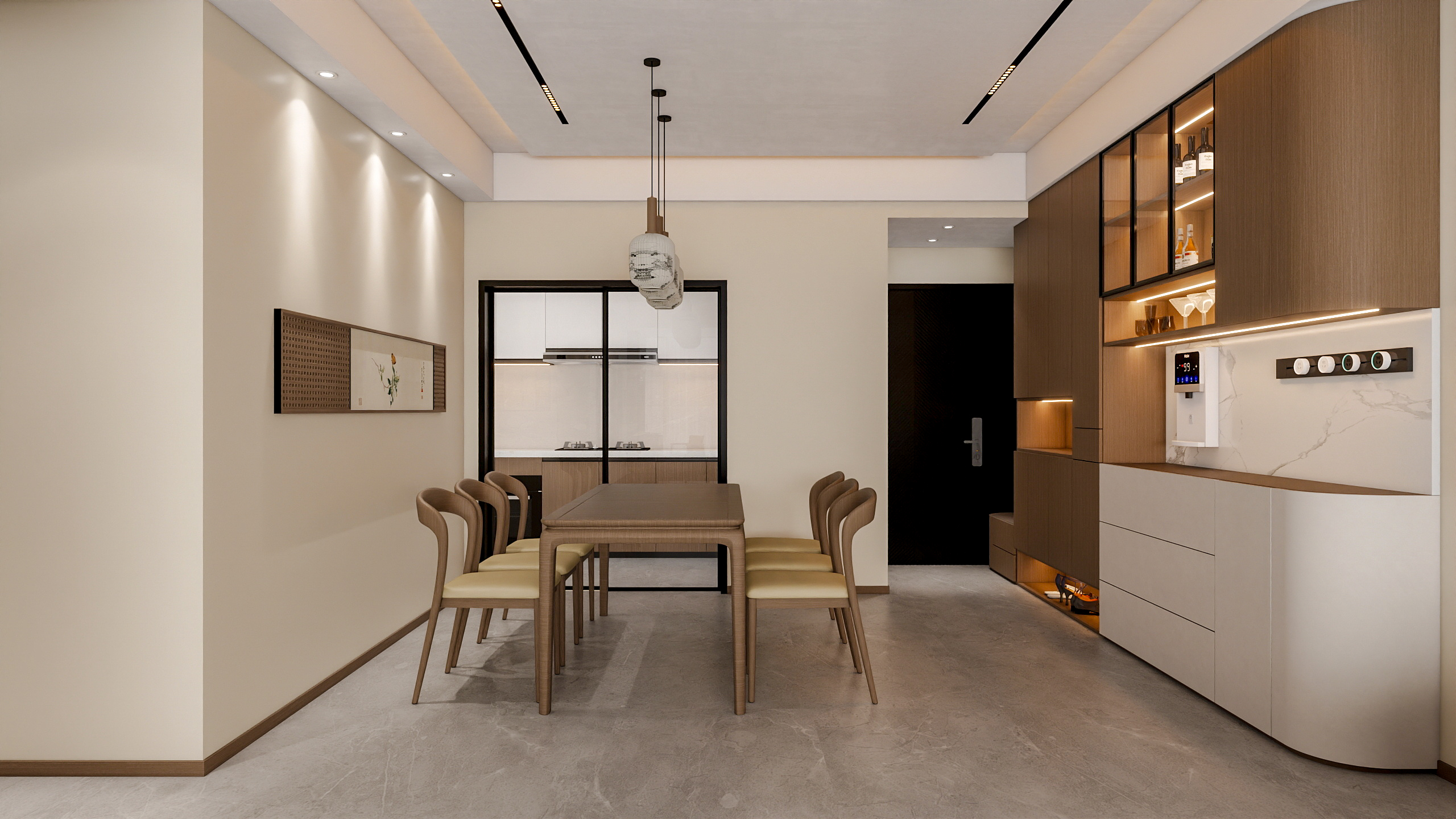 四川岳池香水湾（116平方简约中式三居室）-16