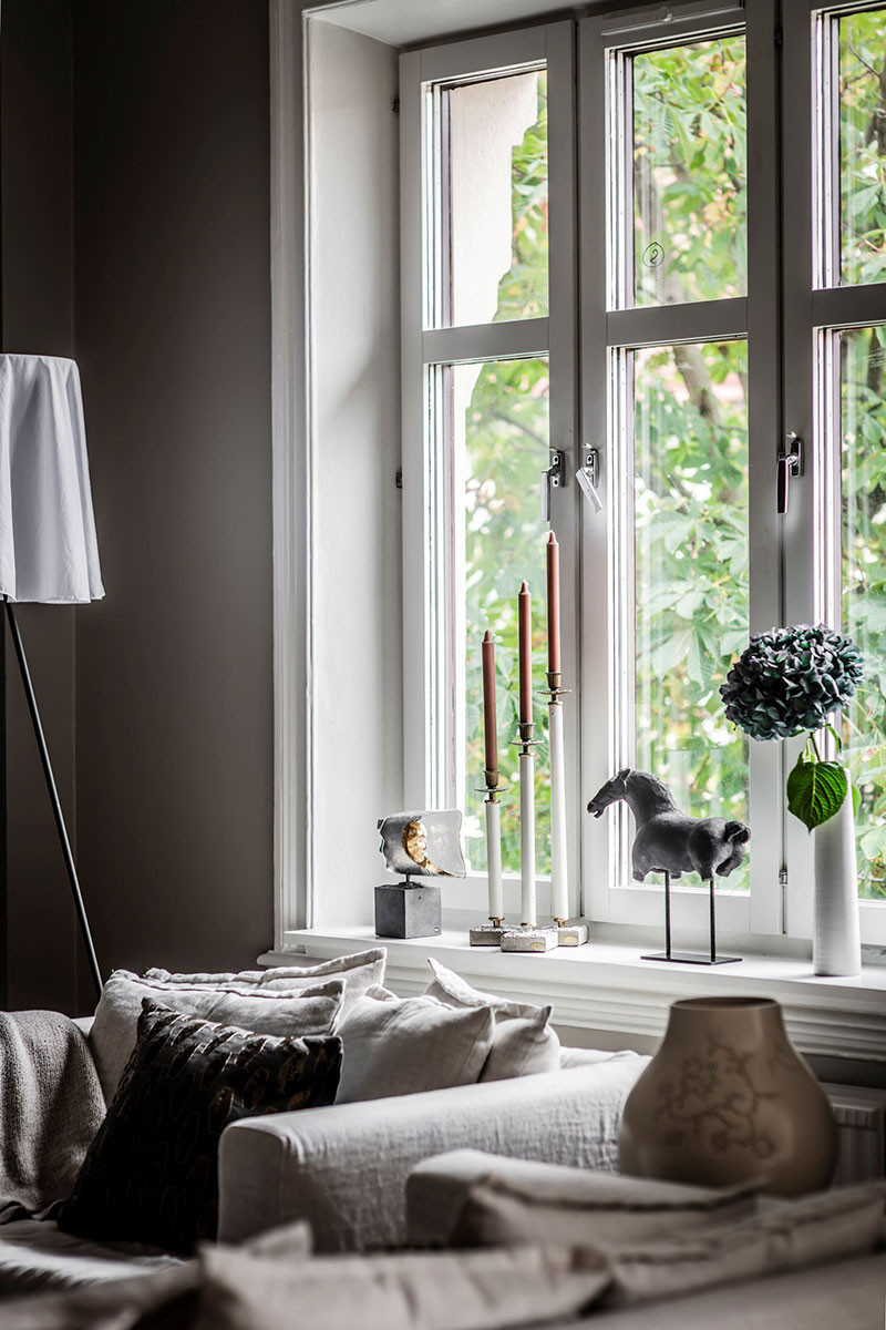 瑞典工业风公寓设计-11