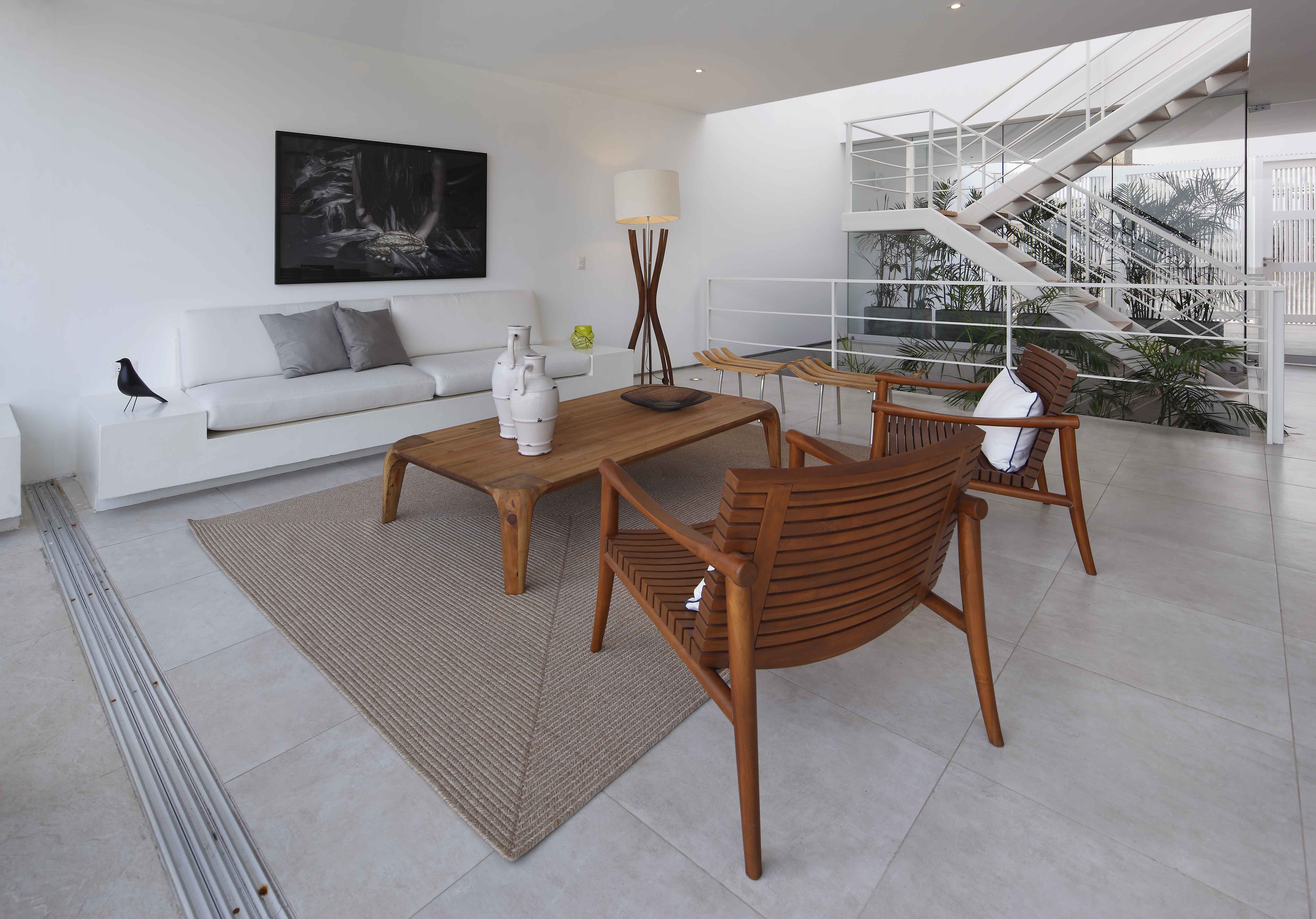 秘鲁利马海景别墅，白盒子的生活空间-33