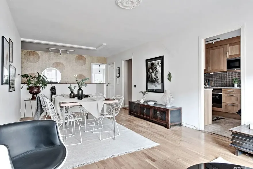 瑞典 72m²禅意家居设计-7