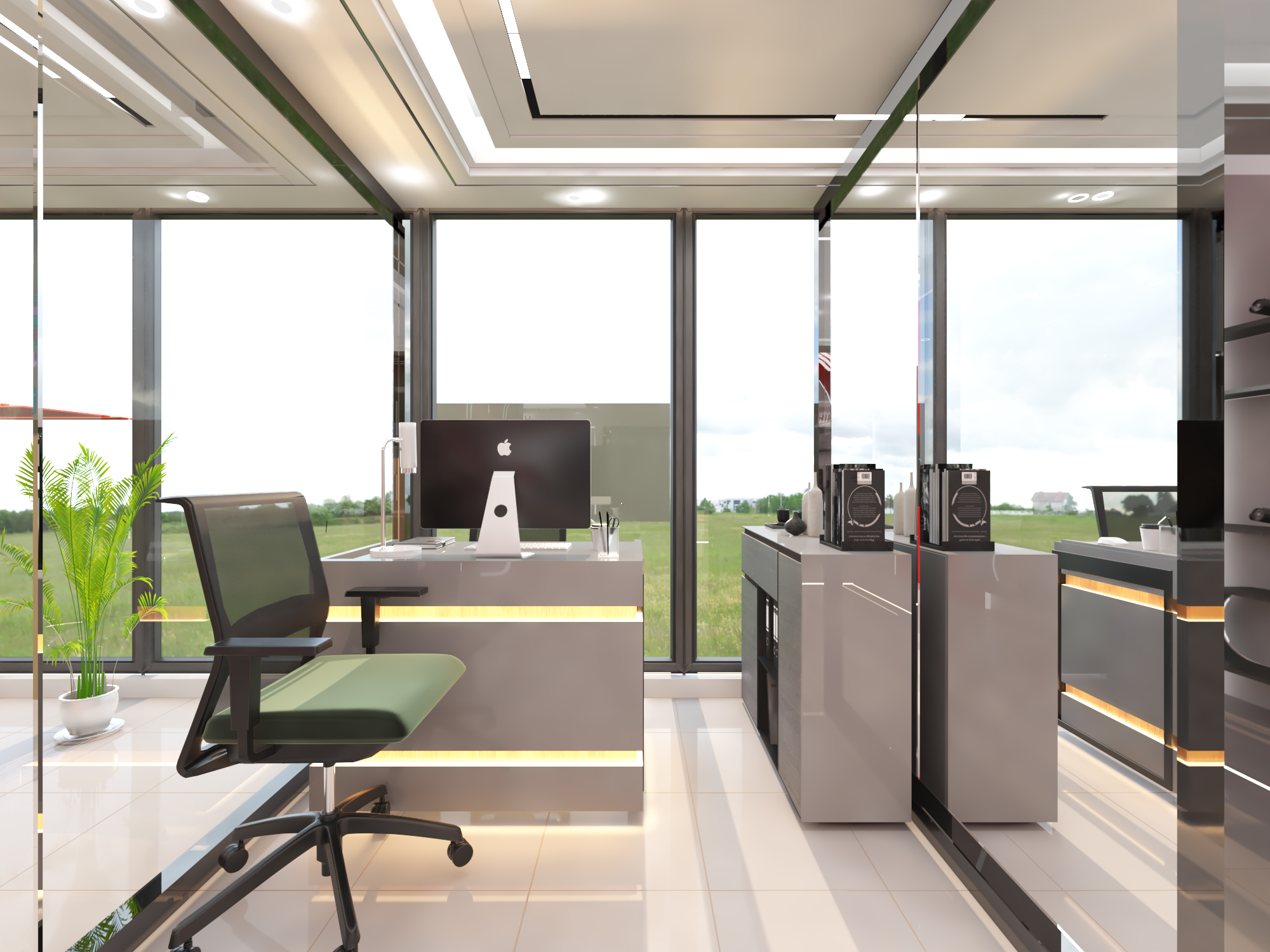 تصميم معرض كاميرات مراقبة واجهزة الكترونية ف السعودية-12