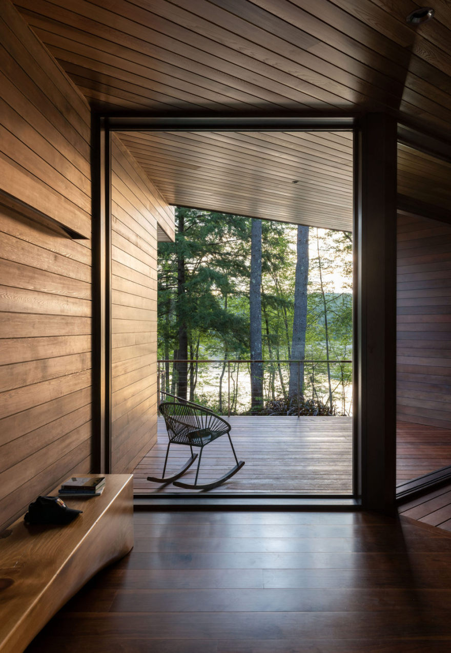 美国俯瞰湖边住宅(2018)Murdough Design Architects-20