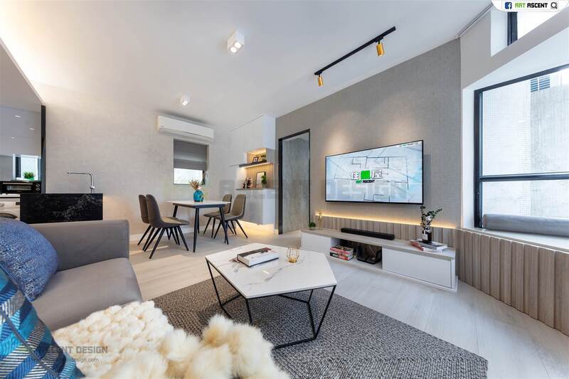 大坑光明台装修设计案例-95