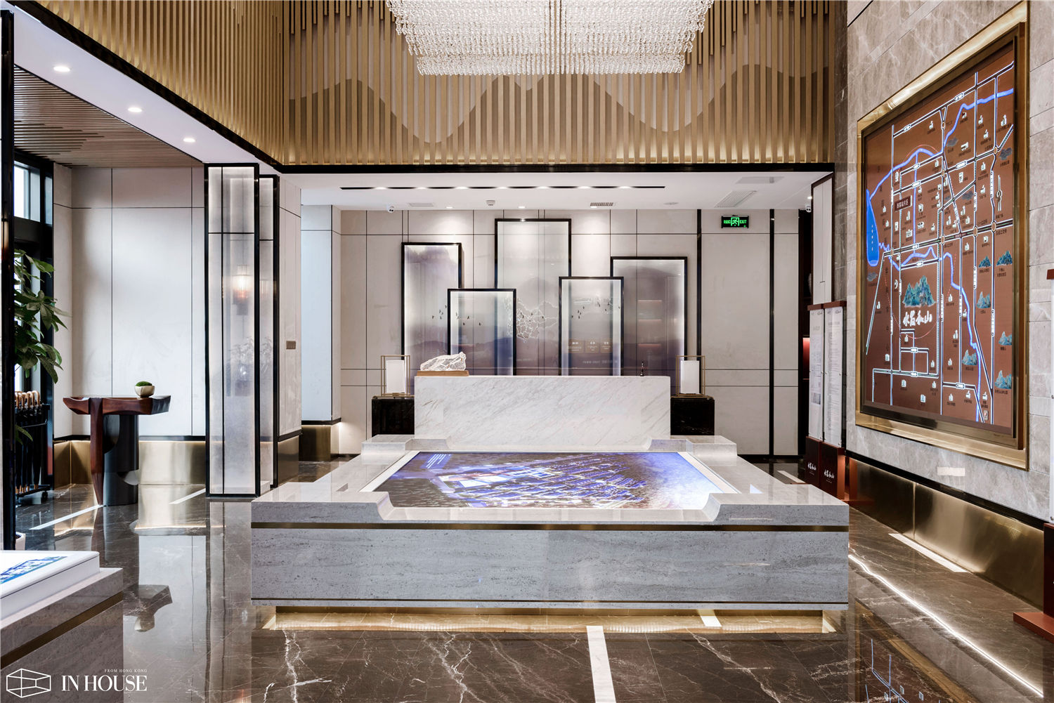 和润名门世家售楼处“泉城荷韵” INHOUSE设计-5