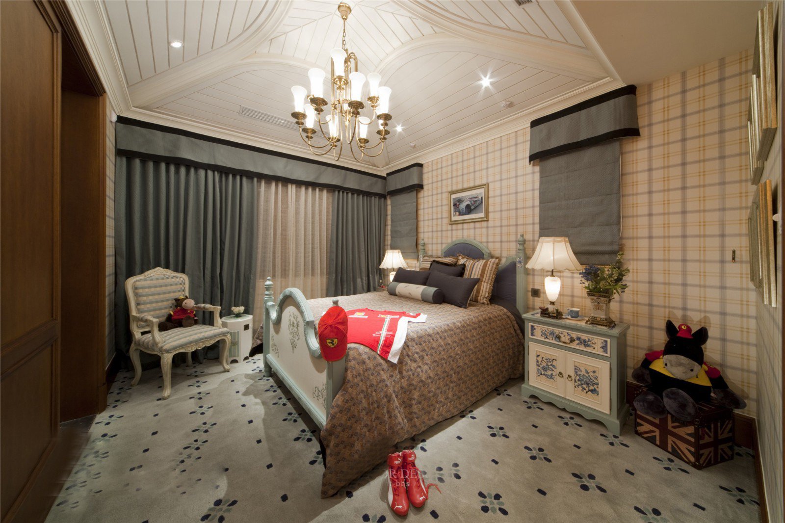 苏州九龙仓国宾一号美式墅样板房-20